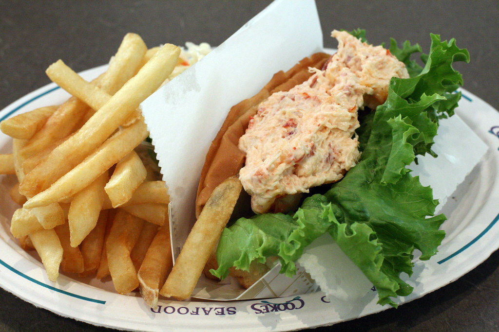 Lobster roll at Cooke's Seafood, Hyannis, Massachusetts Flickr