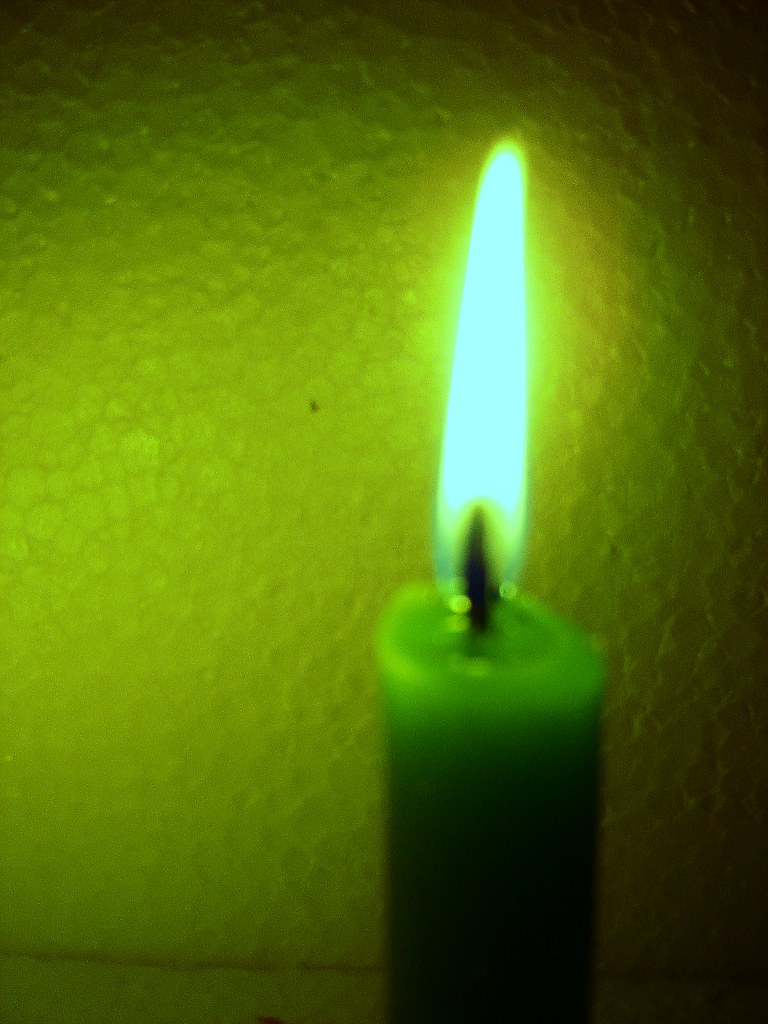 the evil candle this here is the candle of EVIL.....hehe..… Flickr