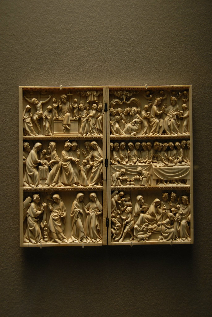 _DSC2403 Medieval ivory carving, Louvre tseslen Flickr