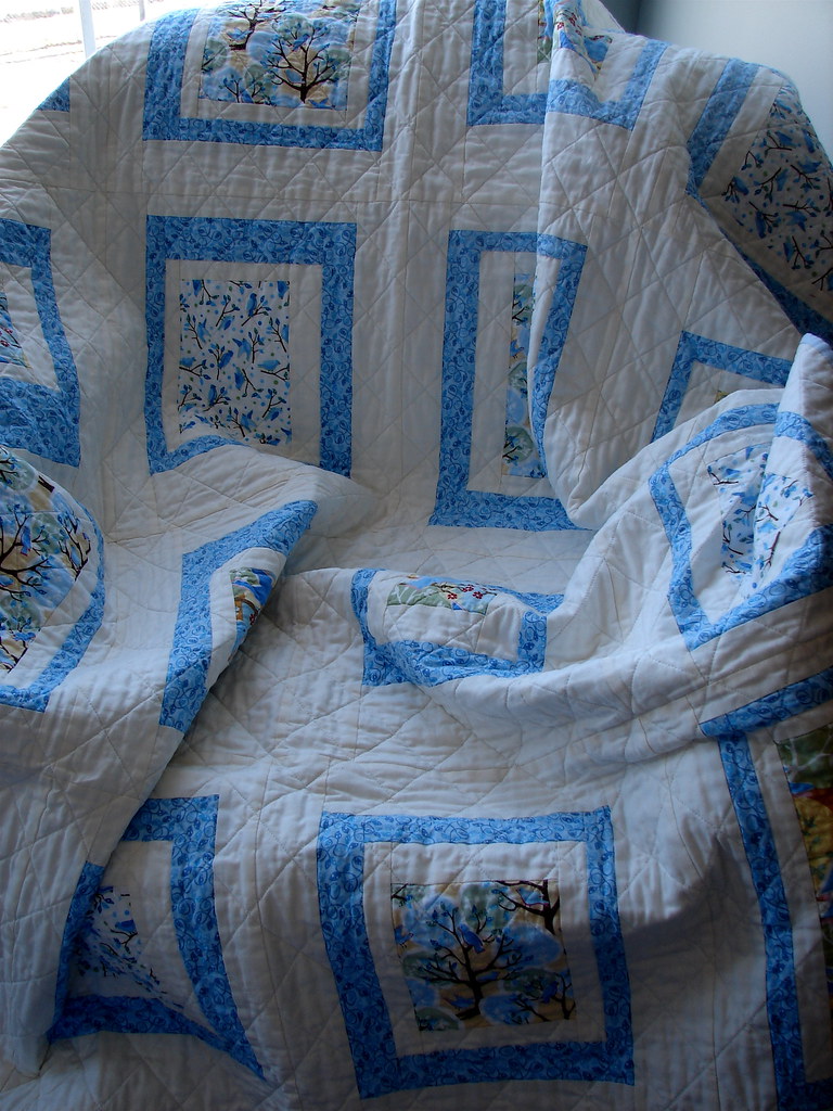 bluebird of happiness quilt quilt for my mom for christmas… Flickr