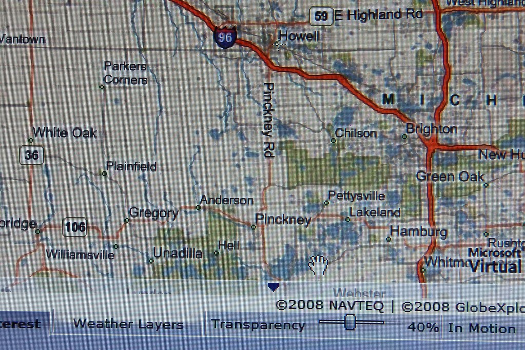 Map Of Hell Michigan It IS a Cold Day in Hell, Michigan "Hell, Michigan is an u… Flickr