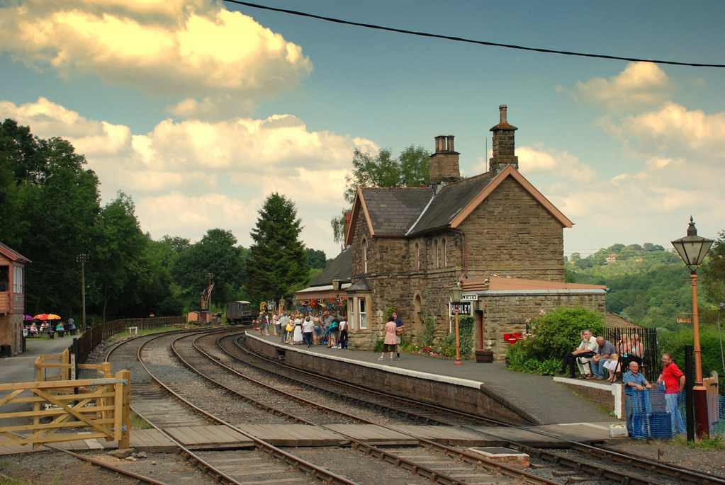 HIGHLEY STATION Highley station,Shropshire. christopher price Flickr