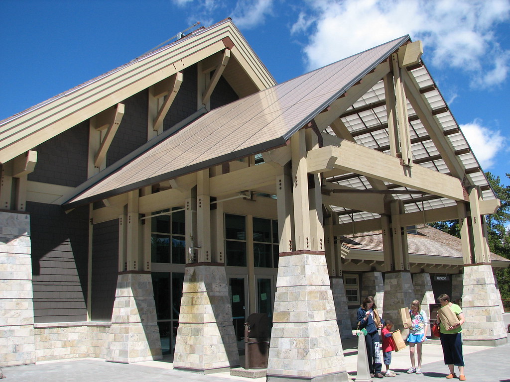 Grand Canyon of the Yellowstone Canyon Visitor Center Flickr