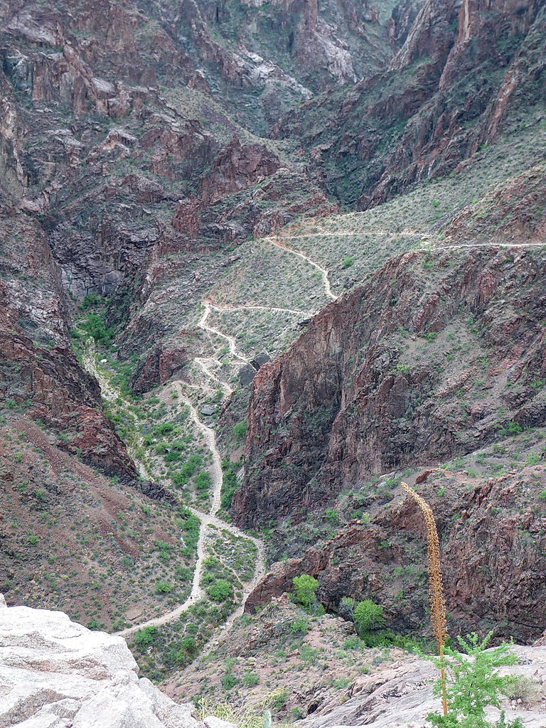 Devil's Corkscrew Bright Angel Trail Grand Canyon a photo on