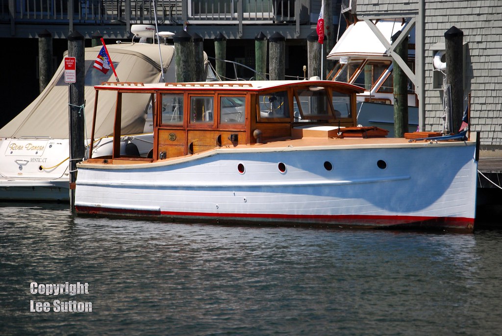 Vintage Boat Old Boat at Mystic, CT Lee Sutton Flickr