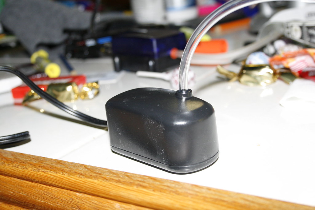 My Tetra Pump (In Focus) This one doesn't SPIT out water f… Flickr