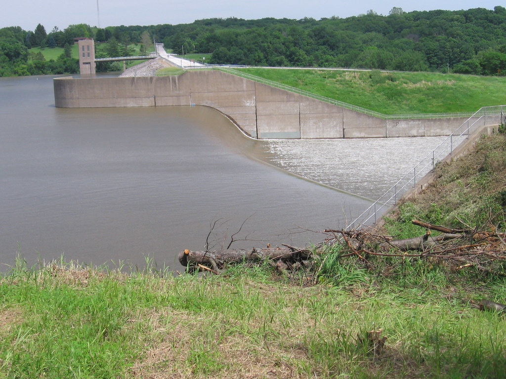 June 15, 2008 Coralville Dam Spillway bridget0110 Flickr