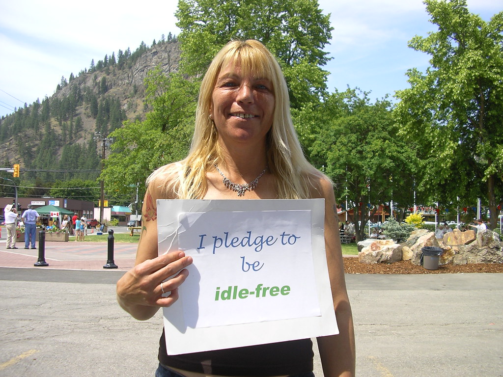Grand Forks Canada Day, Gyro Park BC Pledges to be Idle Free Flickr