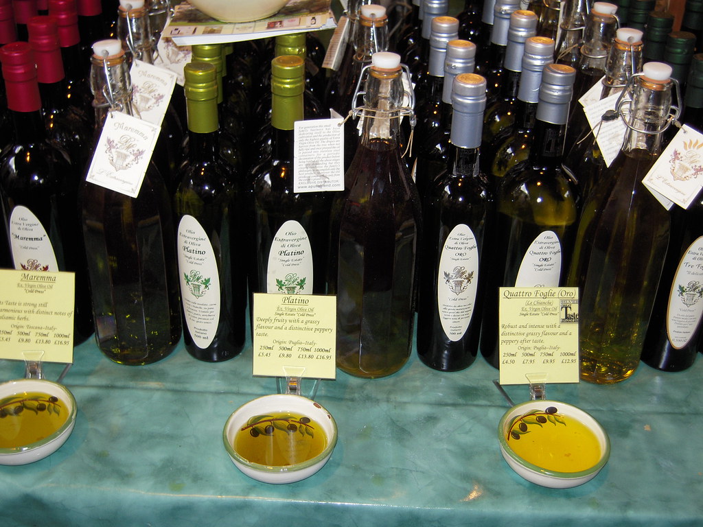 Olive Oil Borough Market booth with samples! lstarego Flickr
