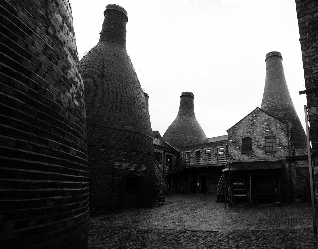 Gladstone Big Kiln Yard Stitched image. tburton Flickr