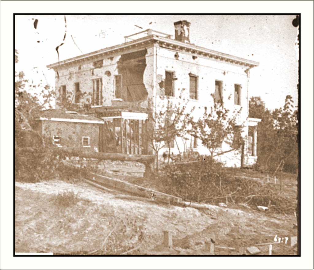 [Atlanta Ga. The shelldamaged Potter house] Date c. 1864… Flickr