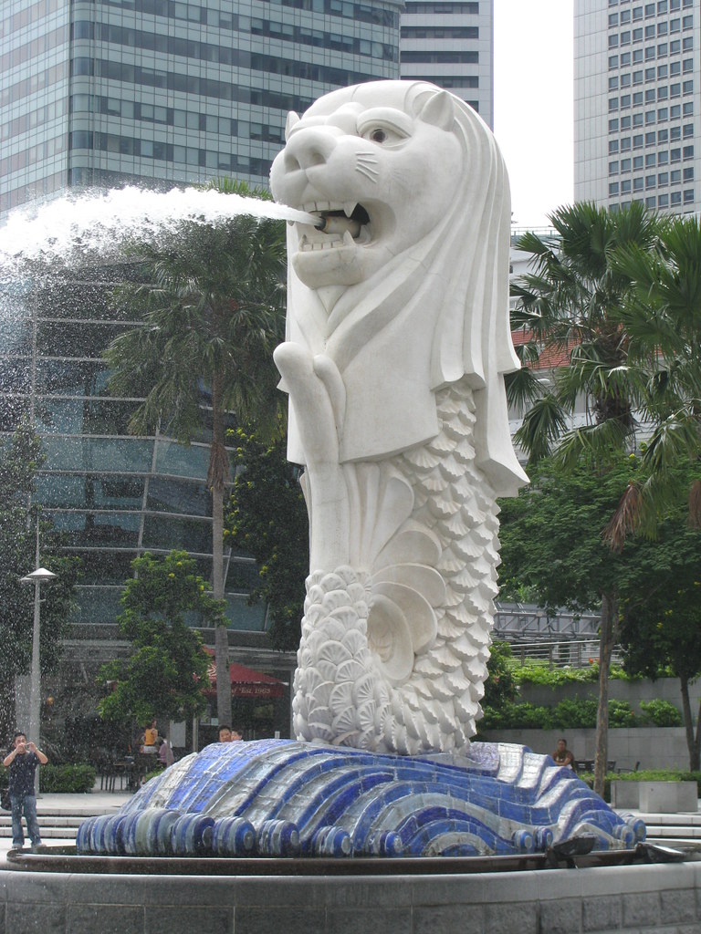 famoussingaporemerlionsculpture Singapore's famous Merl… Flickr