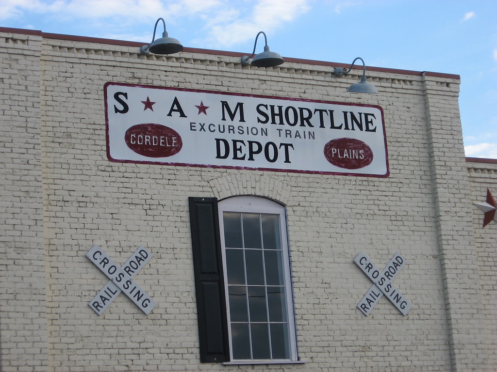 train depot SAM Shortline Cordele, GA Oct. 4, 08 db30297 Flickr