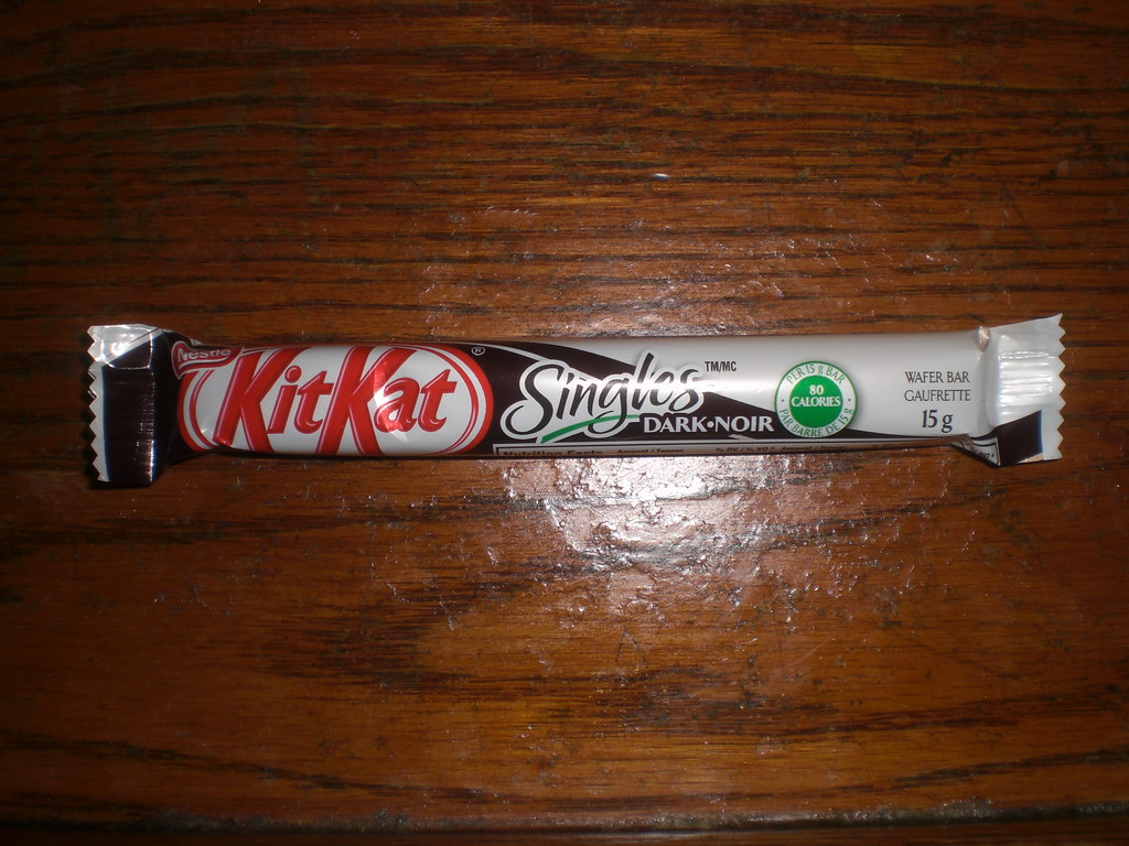 KitKat Singles Dark A 100 calorie KitKat Dark bar! Like_the_Grand
