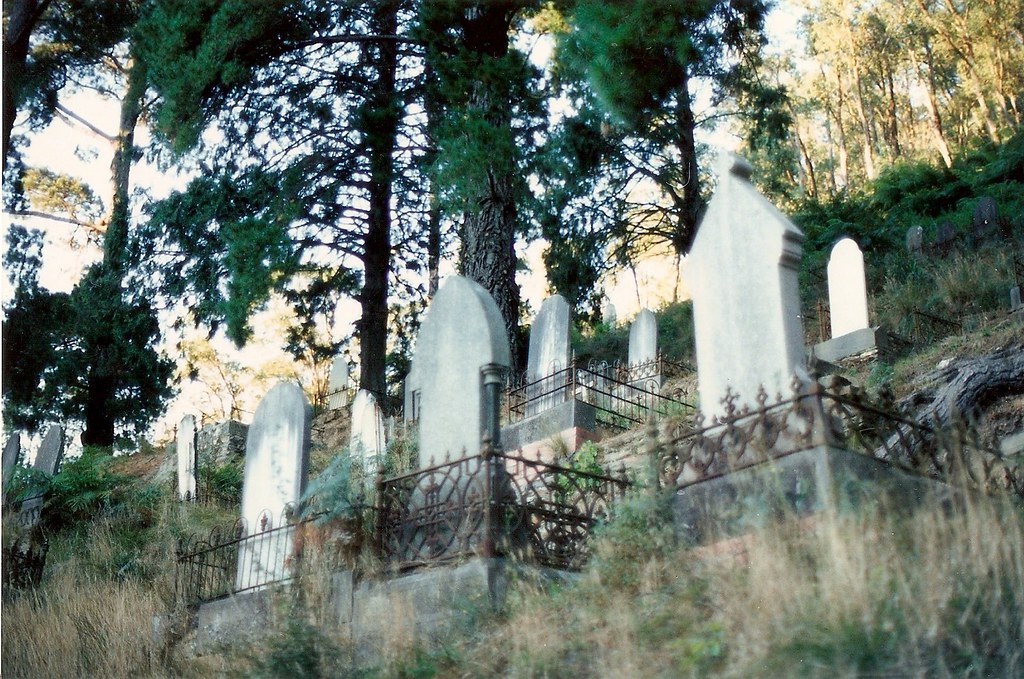 Walhalla Cemetery, Victoria Its such a steep valley and fl… Flickr