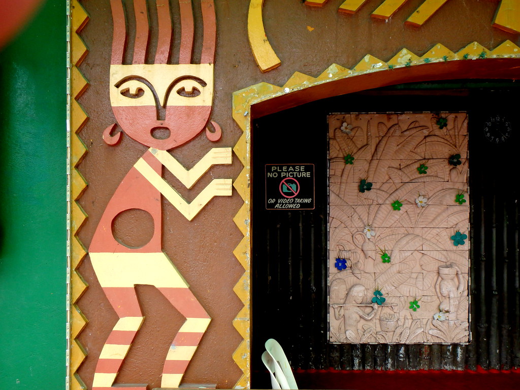 Fields Avenue, Balibago, Angeles City Bar facade decor Blemished Paradise Flickr