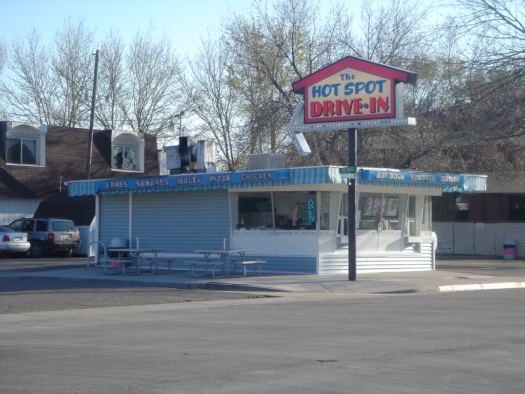 Hot Spot Drive In Salina, Utah Currently this building s… Flickr