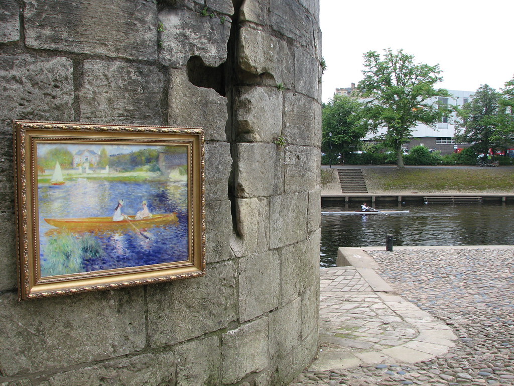 The Skiff, PierreAugust Renoir with additional rower a photo on