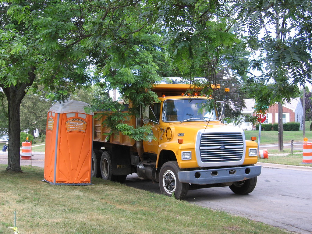 City Truck with Porta Potty CPatrick's Photos Flickr