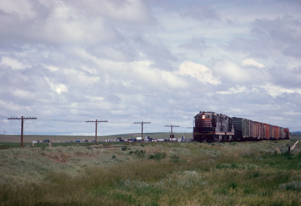 Freight Train at Gillette, WY (1967) The Douglas Campbell Show Flickr