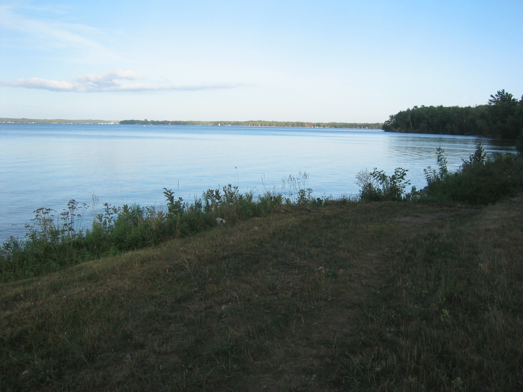Brevort Lake From Dam (8807) Brevort Flickr