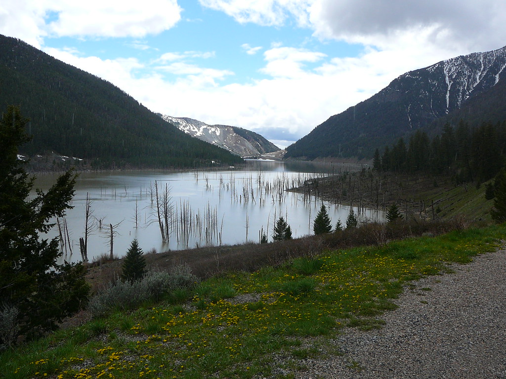 Earthquake Lake On my way to Yellowstone National Park, I … Flickr
