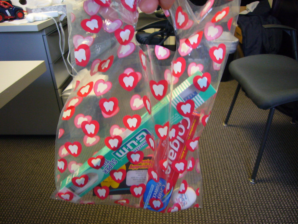 Dental Goodie Bag Went to the dentist this morning. It loo… Flickr