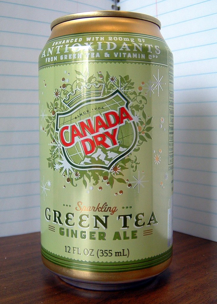 Tea Ginger Ale Green Tea Ginger Ale. It's not half bad. Qu… Flickr