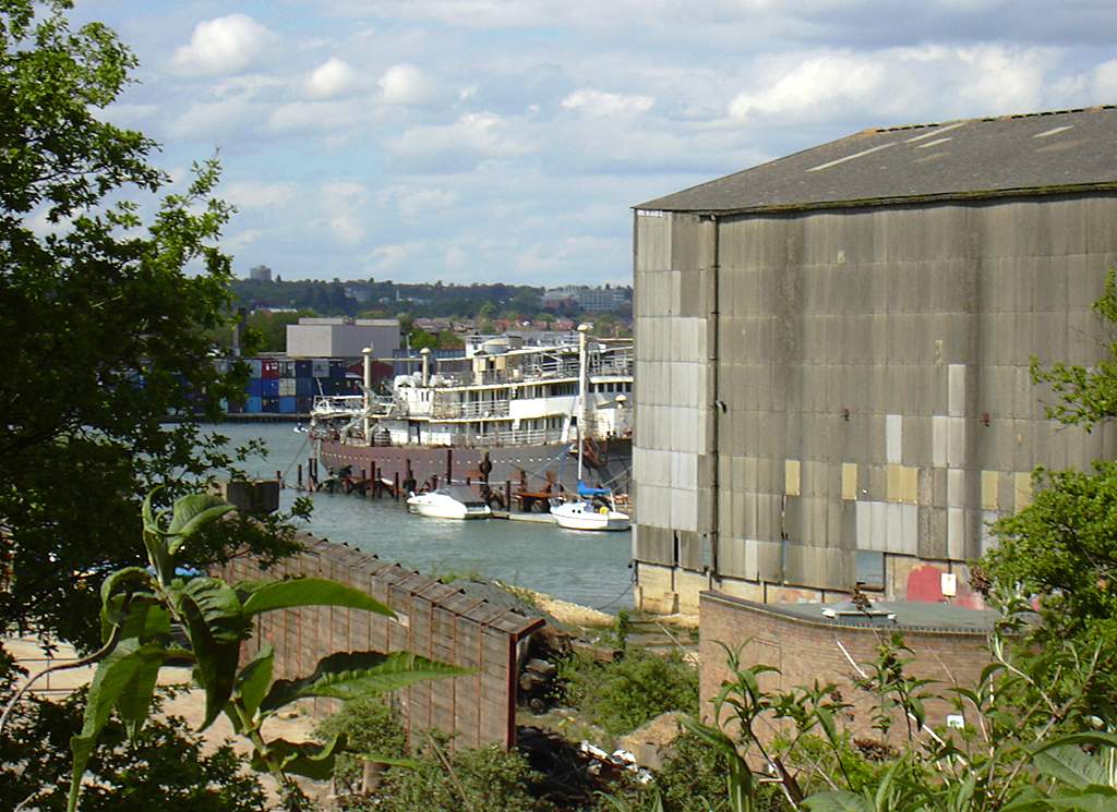 Willment's shipyard in woolston Now more of an industrial … Flickr