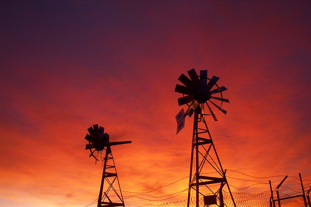 KARVAL Windmills at Karval State Wildlife Area Colorado be… Flickr