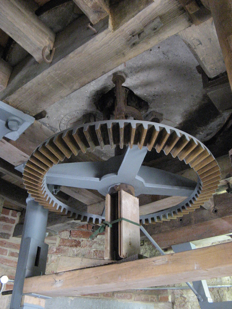 Holgate Windmill ground floor machinery (1) Part of the … Flickr