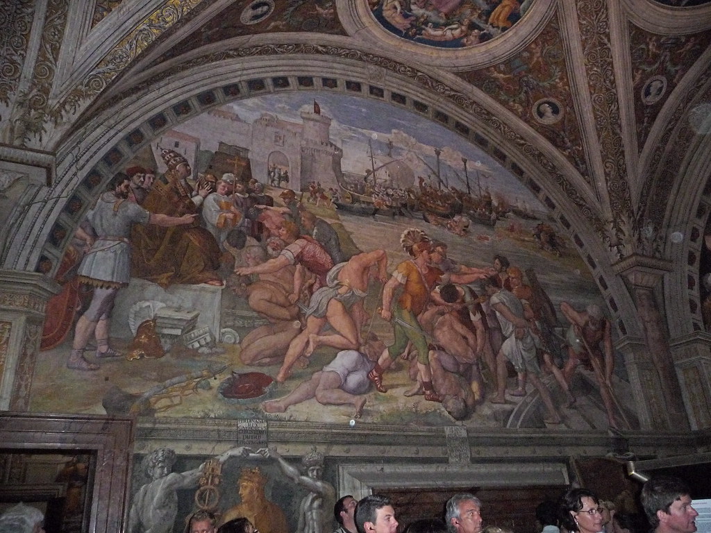 Art in Pope's quarters at Vatican Museum Alfredo J Padilla Flickr