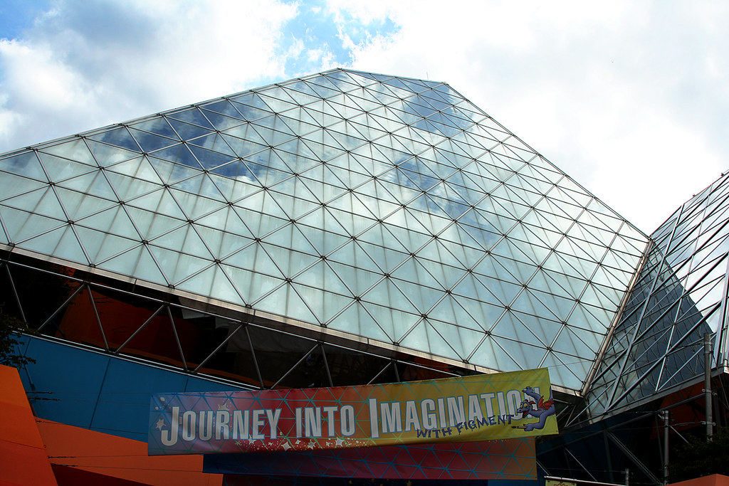 The Great Glass Pyramids The clouds reflect on the great g… Flickr