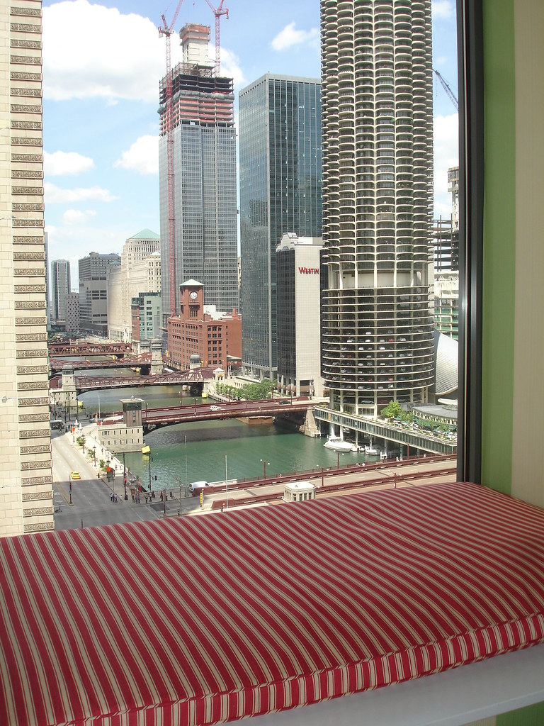 View from Window Seat in Suite at Hotel Monaco Chicago Flickr