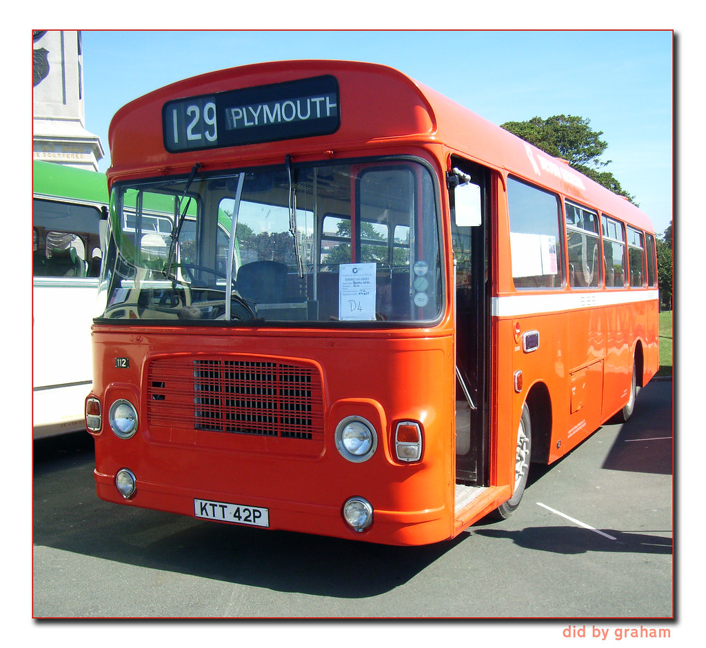 Devon General KTT42P Plymouth Hoe Plymouth Bus Rally 27 … Graham