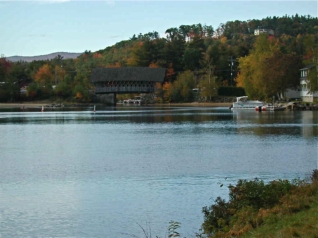 Squam River Bridge Little Squam Lake Ashland New Hampshire… Moacir