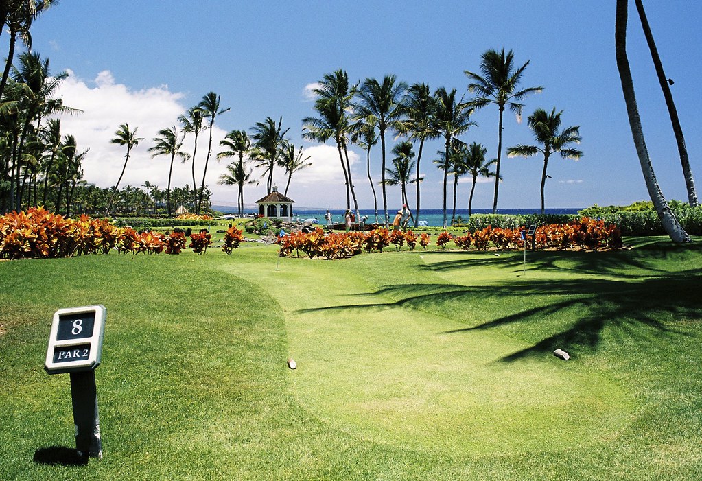 Golf Courses Area with Tropical View Enjoy the views of th… Flickr