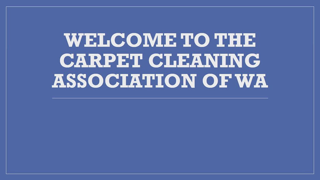to The Carpet Cleaning Association of WA Carpet Cl… Flickr