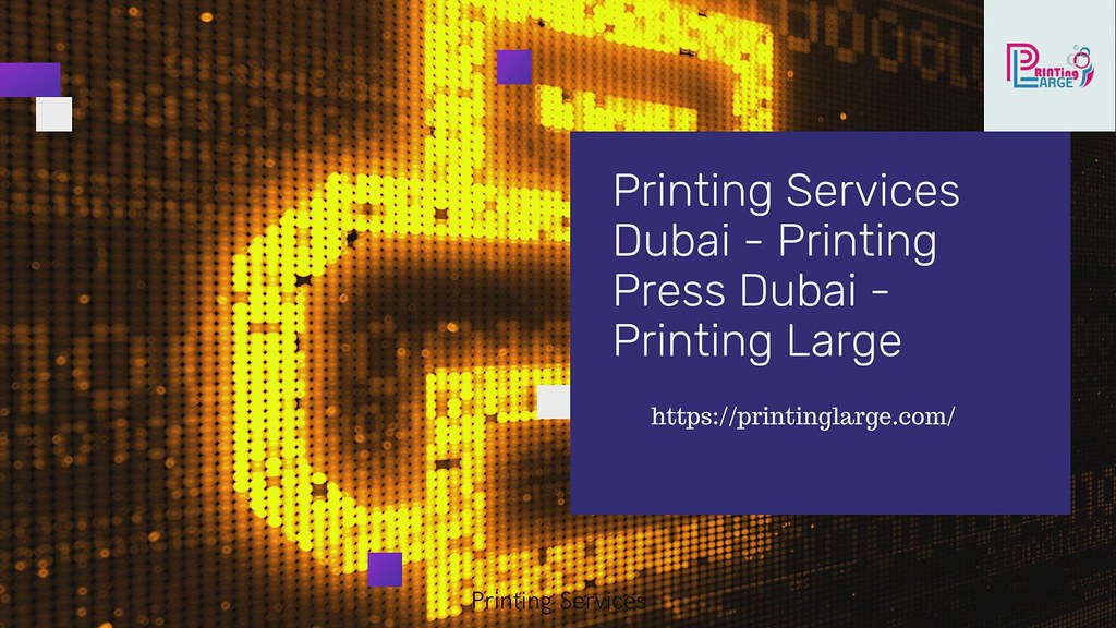 Printing Services Dubai Printing Press Dubai Printing … Flickr
