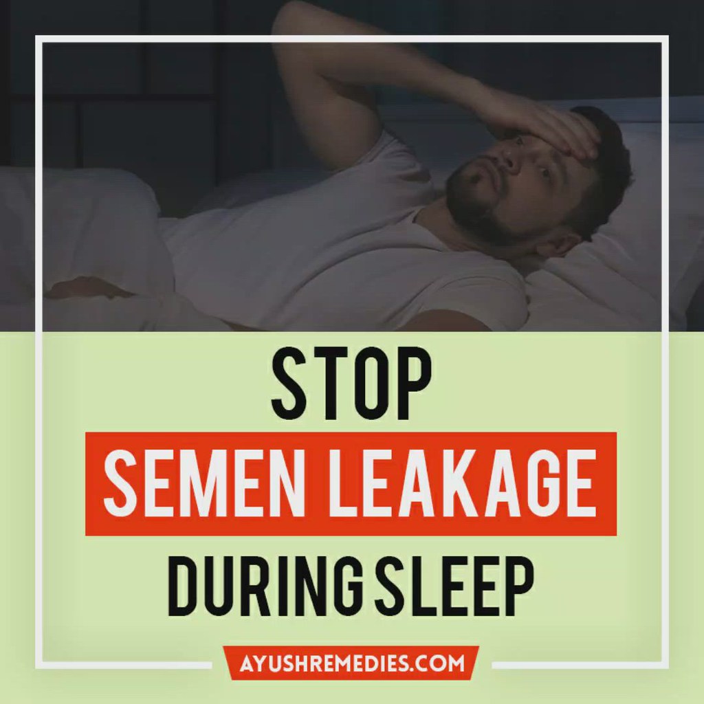 Nocturnal Emissions Treatment How to Stop Semen Leakage du… Flickr