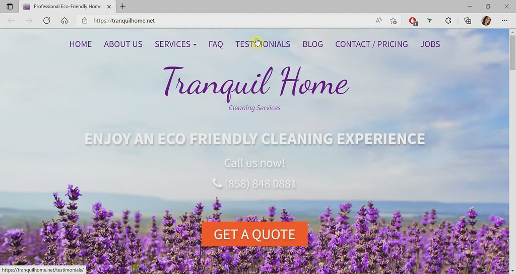 Enjoy An Eco Friendly Cleaning Experience Tranquil Home sp… Flickr