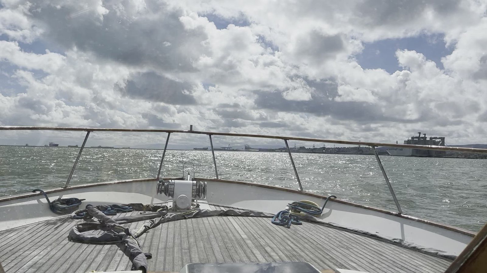 Out on Frank's boat Flickr