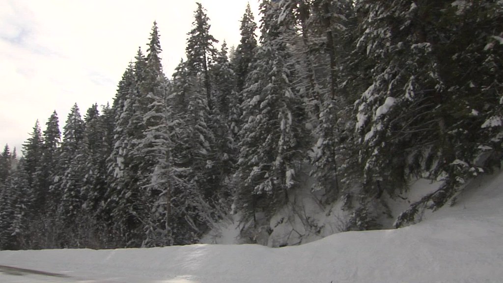 Snow blower/plow Plows and snow blowers on Hwy 204 at Toll… Oregon
