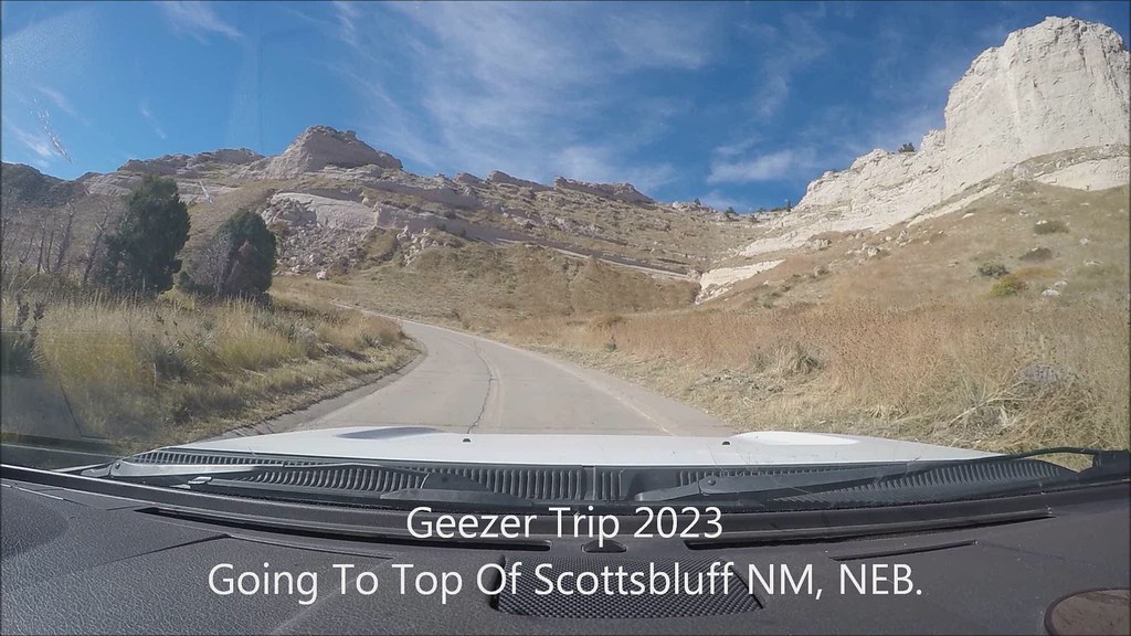 Next Stop, Scottsbluff NP. Turned on the GoPro to show the… Flickr