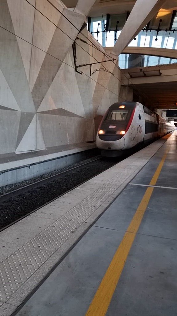 Video Train at Lyon Airport Train station France Flickr