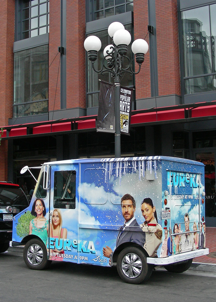 Eureka Ice cream truck, in Gaslamp Quarter, San Diego, dec… Flickr