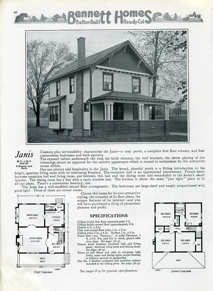 Homes 1920 The Janis Daily Bungalow Flickr