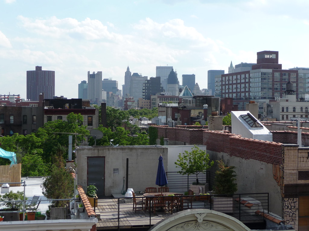 View of New York City from the Rooftop, East Village Apart… Flickr