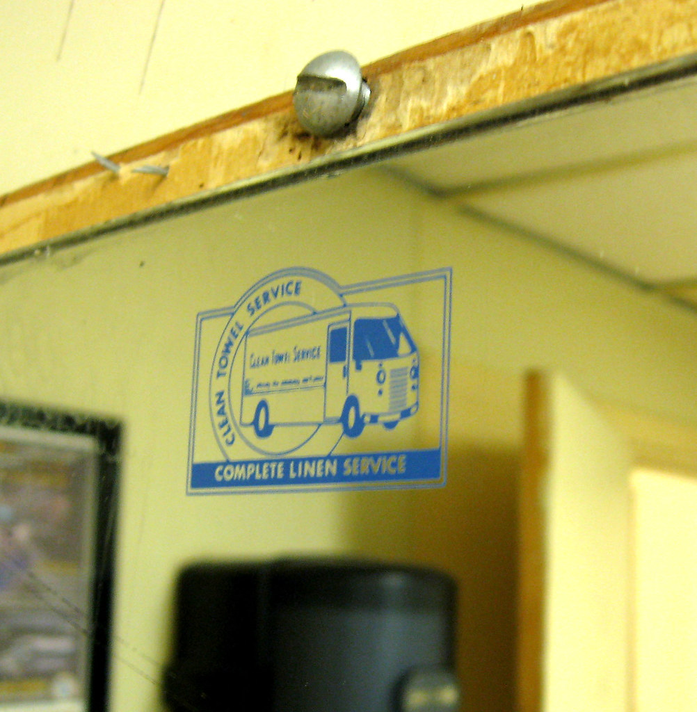 Complete Linen sticker Restroom at Diamond Lanes Evansvill… Flickr