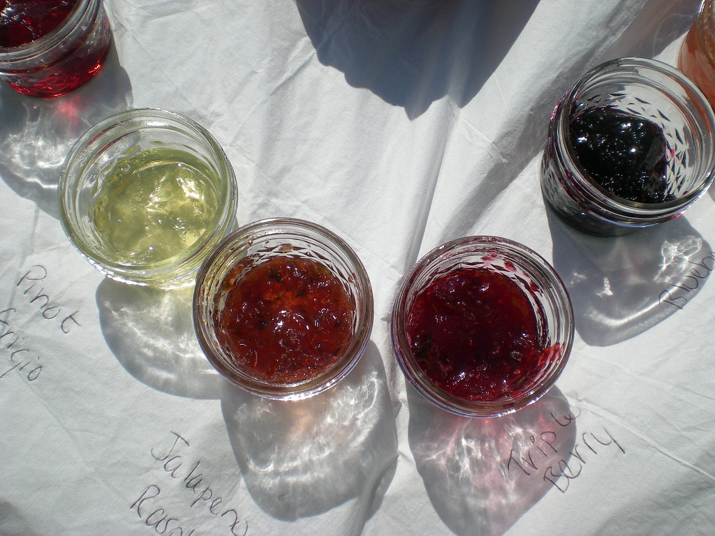 Spruill Farmers Market Emily G's jams pinot grigio, jala… Flickr